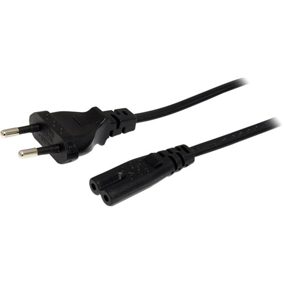 StarTech.com 2m Standard Laptop Power Cord, EU to C7
