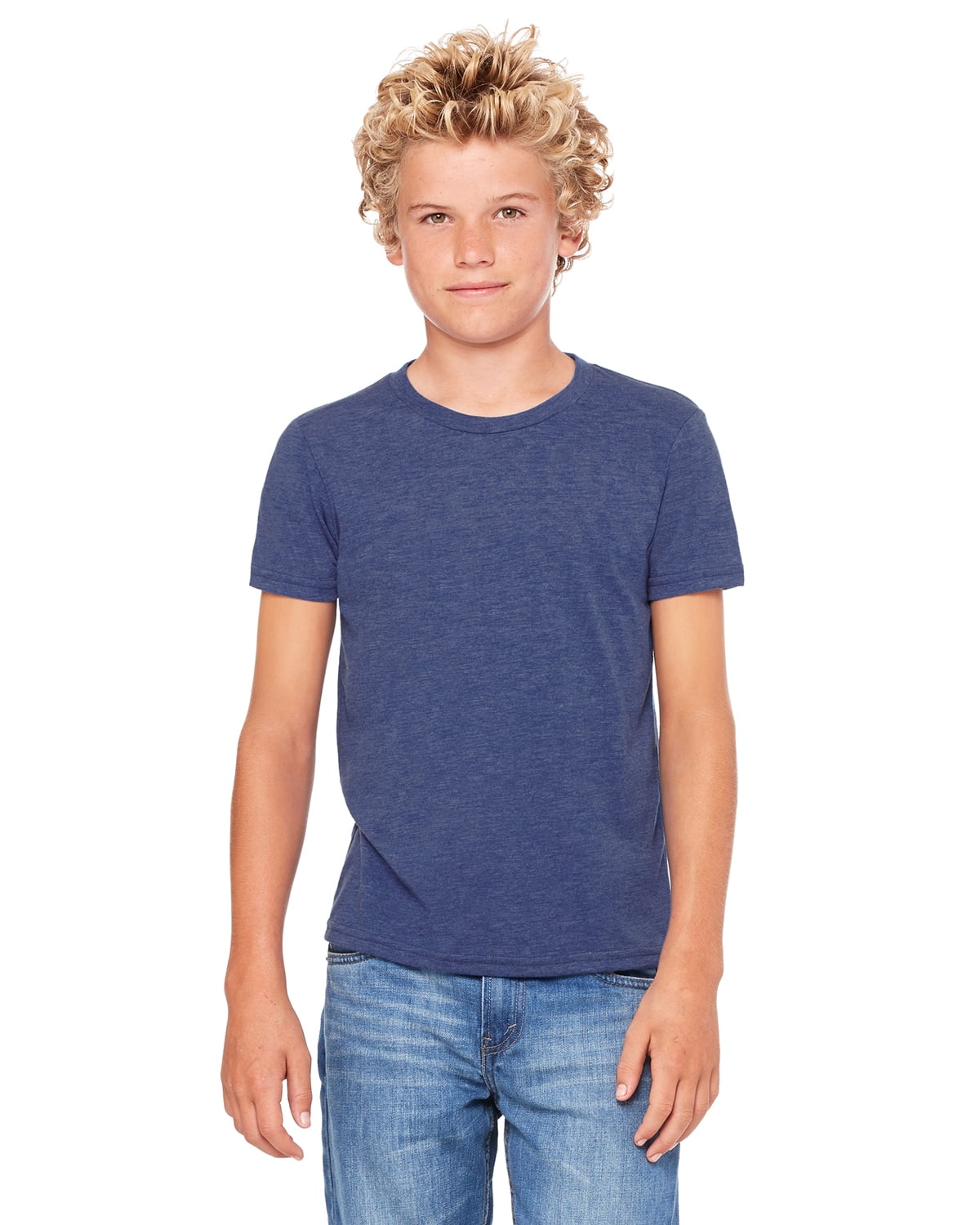 BELLA+CANVAS - The Bella + Canvas Youth Jersey Short-Sleeve T-Shirt ...