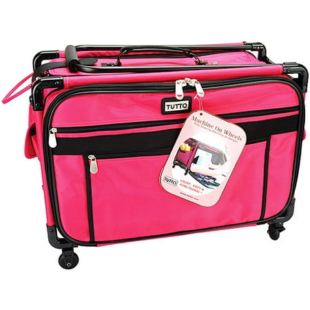 TUTTO Machine On Wheels Case, Pink