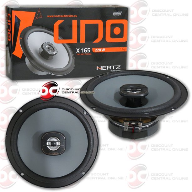 HERTZ X 165 6.5” CAR AUDIO SPEAKERS (PAIR)