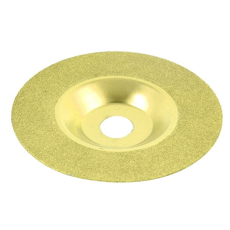 

100mm Out Dia Marble Tile Diamond Cutting Disc Wheel Gold Tone