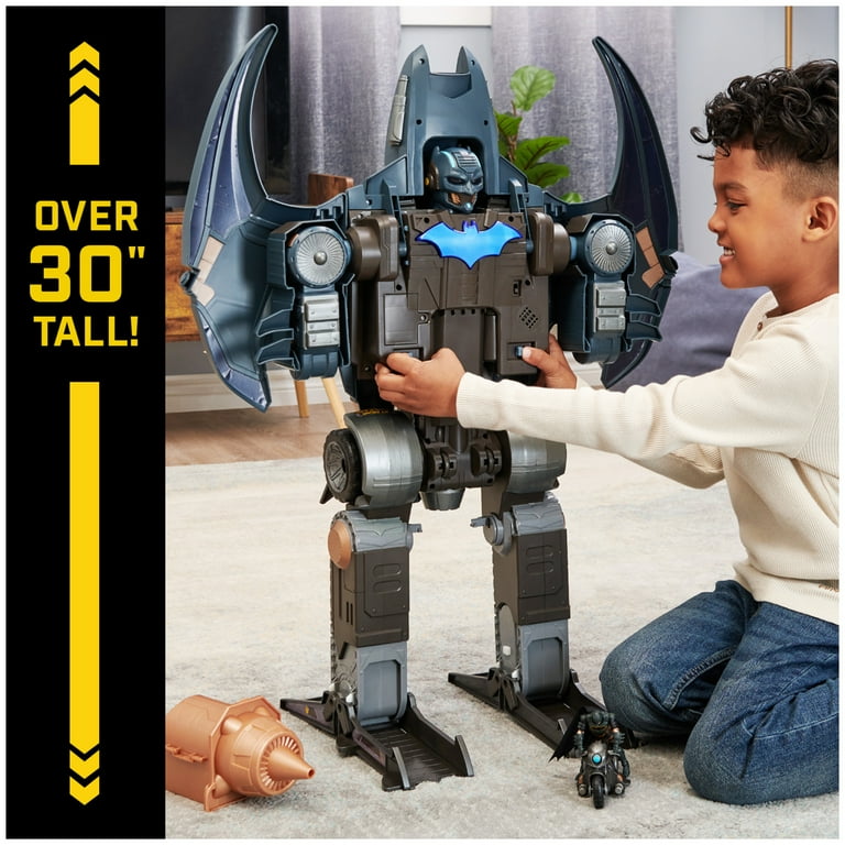 DC Batman Gotham City Guardian Large Playset Toy, 4-in-1