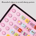 thumbnail image 3 of syligr Kids Learning Tablet for Toddlers Ages 2-5 Educational Electronic Toy 7 Inch Pink Blue Touch Screen Teach Alphabet Numbers Math Early Development Christmas Gift, 3 of 6