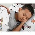 thumbnail image 2 of Sweet Jojo Designs Airplane Red Blue and White Full/Queen Bed Comforter 3 Piece Bedding Set - 3 Piece, 2 of 6