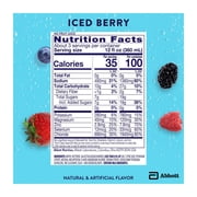 Pedialyte with Immune Support Electrolyte Solution, Iced Berry, 1 Liter