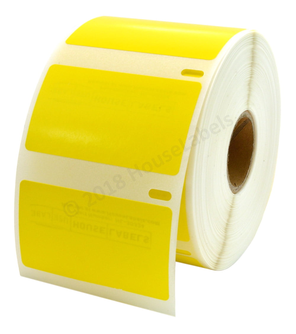 20 Rolls 30334 YELLOW Labels Dymo 
