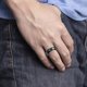 thumbnail image 5 of Guardurnaity Anillo de temperatura impermeable Anillos de humor de emoción de acero Pareja inteligente Ropa, zapatos y accesorios Miscelánea Negro 7 #, 5 of 6