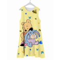 thumbnail image 1 of Vestidos para niños Estampado de Disney Winnie the Pooh Mickey Vestidos cortos Estampados Camisetas sin mangas de verano Vestidos de dibujos animados para niños Disney Girls Casu120 Gao Jinjia LED, 1 of 2