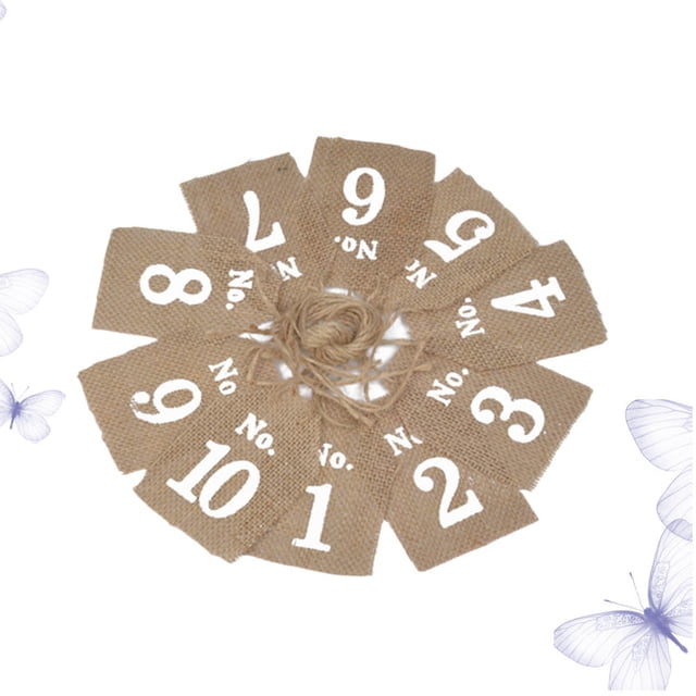 EXHUMKY 10Ud Tarjetas Para Vino Y Lugar De En Ideal Para Bodas Y Eventos