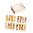 thumbnail image 4 of Rompecabezas de madera Juguetes de aprendizaje temprano Motor Motor Fine Cube Block Juegos Educativos Juegos Educativos para regalos para el hogar, 4 of 9