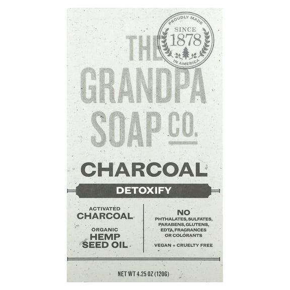 Grandpa Soap Co. Charcoal Soap 4.25 oz Bar(S)