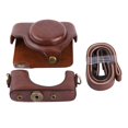thumbnail image 4 of FYBTO PU Leather Case for Sony RX100 M3/M4 Camera Cover Protective Bag with Strap (coffee)-090601, 4 of 4