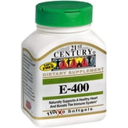 21st Century E-400 Softgels 110 Soft Gels (Pack of 2)