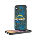 thumbnail image 2 of Los Angeles Chargers iPhone Rugged Paisley Design Case, 2 of 5