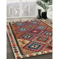 thumbnail image 3 of Ahgly Company Machine Washable Indoor Rectangle Traditional Saffron Red Area Rugs, 4' x 6', 3 of 7