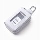 thumbnail image 1 of Bolso para llaves de coche de cuero con doble cremallera, bolso para llaves de coche de cuero multifuncional, 1 of 6