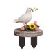 thumbnail image 2 of CaiYueKe Anti War Sign Peace Symbol Floor Decoration Yard Stake Garden Flag Protest Art Acrylic Signage Outdoor Memorial Event Display Unity Message Plaque Campaign Lawn Ornament, 2 of 7