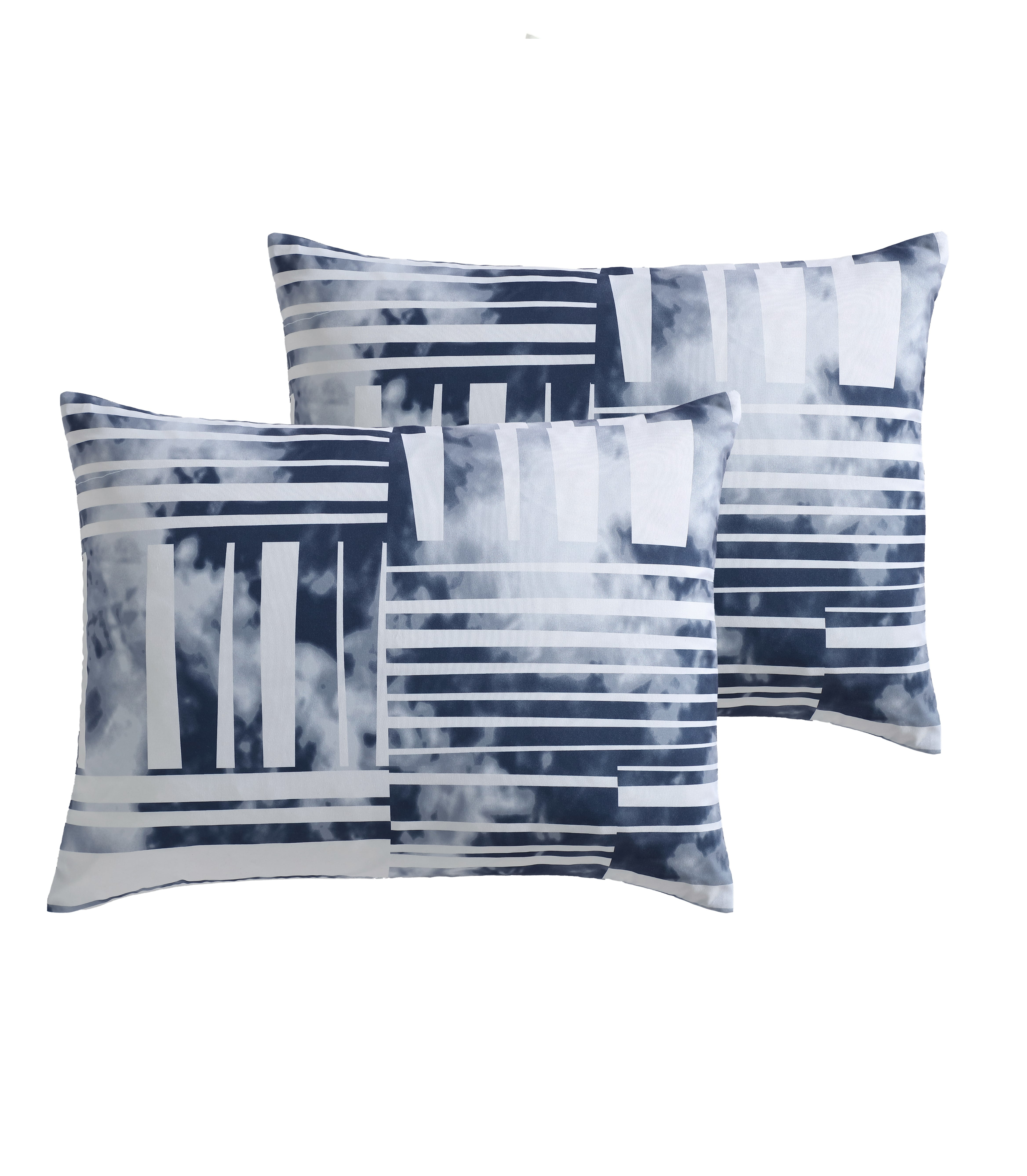 Ensemble de literie de Grille abstraite de 7 pièces Grand lit - Rentrée des classes! Tailles:1 PL/5PC, 2 places/7PC，grand lit/7PC