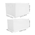 thumbnail image 4 of 2pcs Wardrobe Underwear Organizer Multi-grid Underpants Storage Case Divided Socks Storage Box, 4 of 9