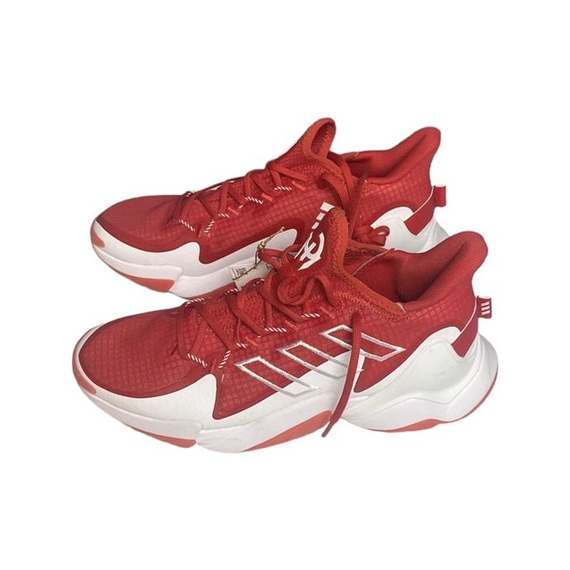 Adi-das Sz 9 Mahommes 1 Impact FLX Shoes Team Collegiate Red /Cloud White GZ5006