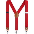thumbnail image 1 of FrostHike Bretelles pour Enfants Garçons Adultes - 4 Tailles Clips Métalliques Robustes Bretelles Élastiques Réglables, 1 of 4