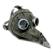 Steampunk Plague Doctor Mask, Long Nose Bird Costume Party Masks For Halloween Cosplay
