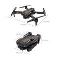 thumbnail image 5 of Kezqiaxn Kids Drone with Camera 4K, FPV Camera Drones Teenage Boy Gifts 13-15, Quadcopter with Headless Mode Follow Me Altitude Hold Toys Gifts for Kids Adults, Brushless Motor Black, 5 of 9