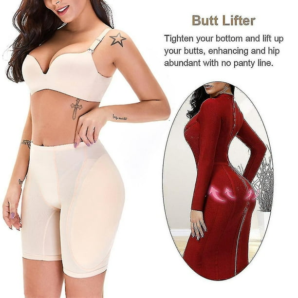 Faux Coussinets De Hanche Rembourrés - Culotte Gainante Fessier Et Hanches Pour Silhouette Sablier