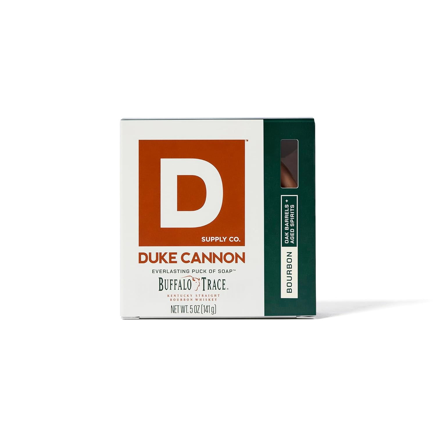 (6 pack) Duke Cannon Bourbon Soap Puck, Oak & Bourbon Scent, 5 oz