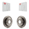 thumbnail image 1 of CMX Rear Disc Brake Rotors Pair for Car 2001-2005 BMW 325xi K8-100777, 1 of 8
