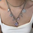 thumbnail image 4 of Celestials Timepiece Pendant Necklace Versatile Jewelry Adjustable Chain for Daily Wear Special Occasions, 4 of 5