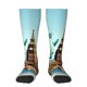thumbnail image 1 of Fotbe Iconic Global Landmarks Calcetas Divertidas Estampadas para Hombre y Mujer, Calcetas de Algodón hasta la Rodilla para Caminar, Correr, Enfermería y Embarazo, 1 of 6