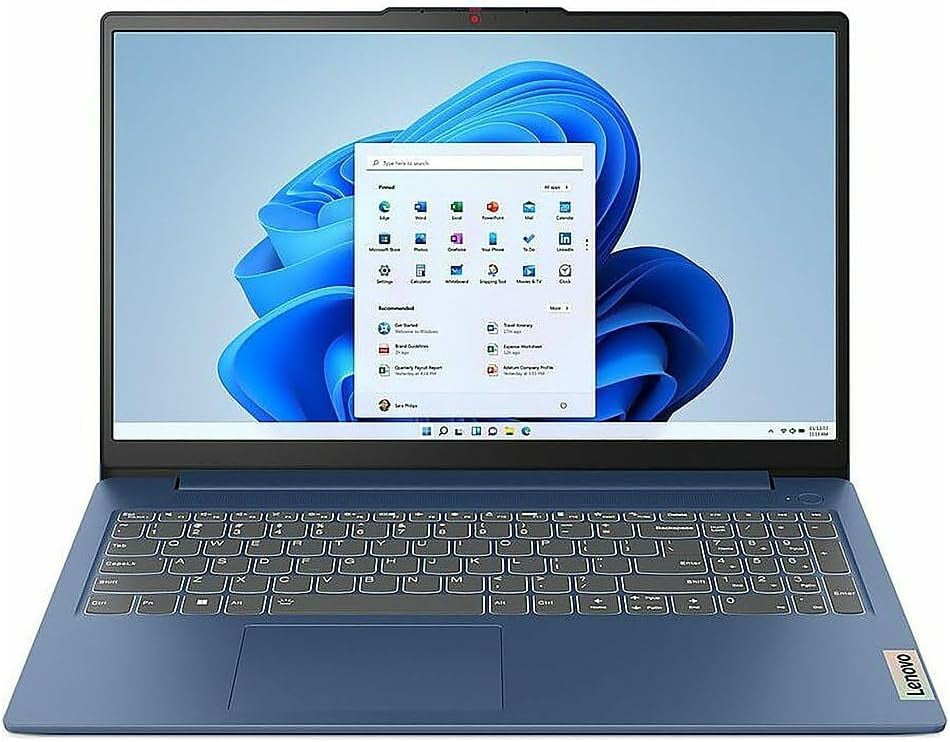Lenovo Ideapad Slim 3, 15.6 inch FHD IPS Touch Laptop, AMD