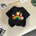 thumbnail image 3 of Camiseta de algodón de verano para niños de Kulomi, divertida camiseta de dibujos animados de Sanrio para niño y niña, camiseta informal de moda para bebé, ropa para niño, 3 of 5
