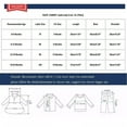 thumbnail image 2 of Meresysid Newborn Kids Baby Boys Girls Long Sleeve Infant Toddler Clothes Winter Coats Puffer Down Jacket Bear Hoods Cute Outfits Outerwear Navy, 2 of 4