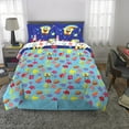 SpongeBob SquarePants Kids Full Bed in a Bag, Comforter Sheets and Sham