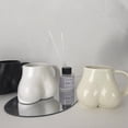 thumbnail image 3 of Personalized Ceramic Coffee Mug Handmade Porcelain Cup,black, 3 of 4