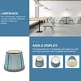 thumbnail image 3 of HEALEEP Bankers Lamp Shade Replacement Black Fabric Dust Protection 1Set, 3 of 8