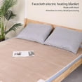 thumbnail image 2 of 1.5x0.8mElectric Heated Blanket Throw, King Size Electric Blanket with Dual Control Flannel Sherpa, 9 Heat Settings Heating Blanket with 4 Time Settings, 2 of 5