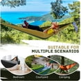 thumbnail image 7 of NeoMart Camping Hammock Lightweight, Portable Hammocks Parachute Hammock with Two Tree Straps,Single or Double Travel Swing Nylon Camp Hammocks, Outdoor Essentials for Beach Backpacking Hiking, 7 of 7