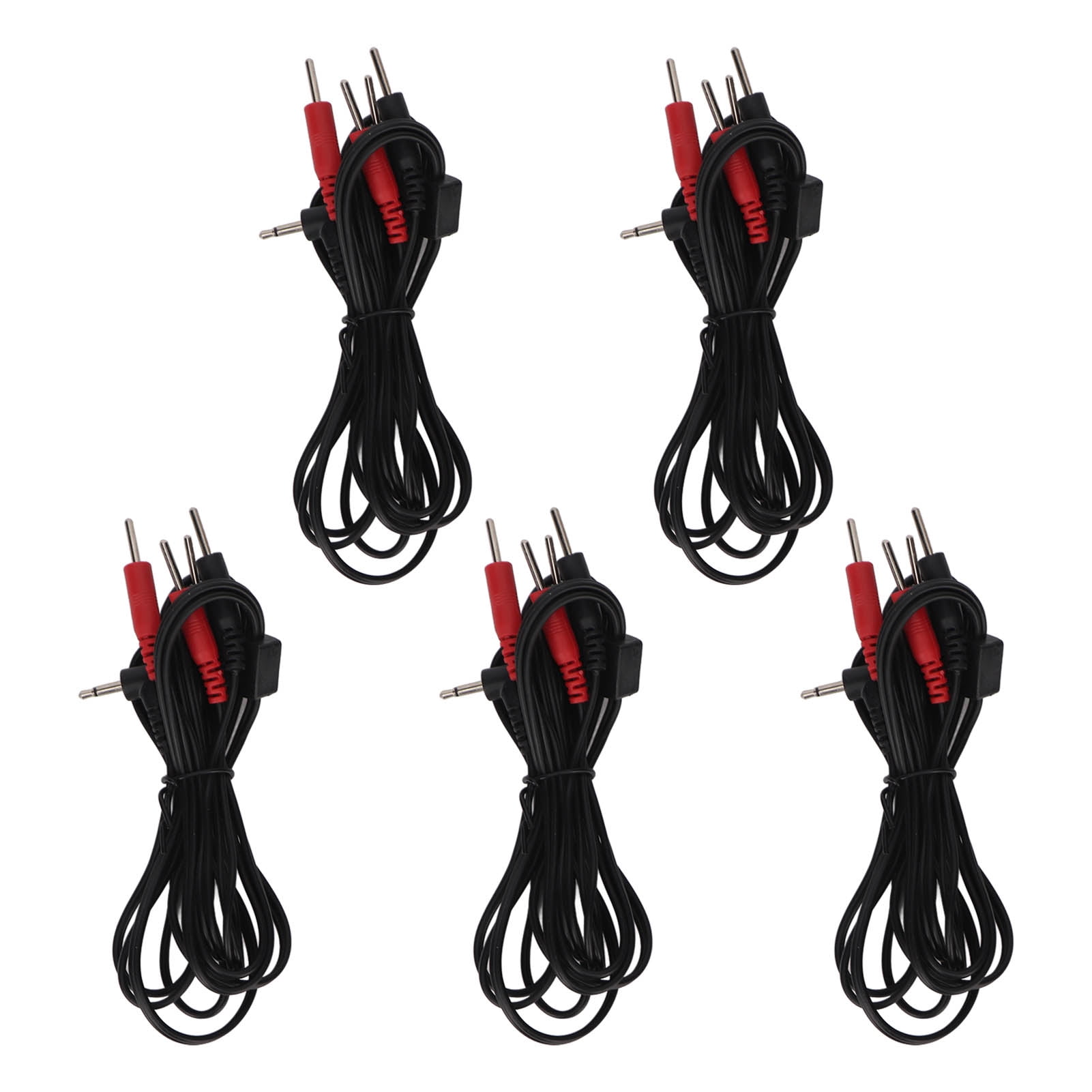 Electrode Wire, 4 In 1 Electrode Cord Multi Function 2.5mm Right Angle