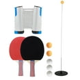 thumbnail image 4 of Ensemble de Tennis de Table Portable, Exercice des Muscles des Yeux Élasticité Améliore la Tension Musculaire Ensemble de Raquettes de Tennis de Table, pour Intérieur Extérieur, 4 of 7