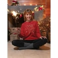 thumbnail image 2 of Merry Christmas Y'all Candy Cane Women's Sweatshirt, 2 of 4