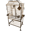 A and E Cage Co. Elegant Style Flight Bird Cage-Sandstone-Large