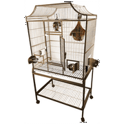 A and E Cage Co. Elegant Style Flight Bird Cage-Sandstone-Large