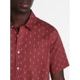 thumbnail image 4 of George Men's & Big Men's Modern Fit Poplin Button Up Shirt with Short Sleeves, Sizes XS-3XL, 4 of 5