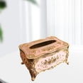 thumbnail image 1 of Soporte de caja de pañuelos de acrílico Caja de cubierta de tejido extraíble rústica Servilletero de vintage para sa de Hotel Restauran perfecl  Sostenedor del tejido, 1 of 8