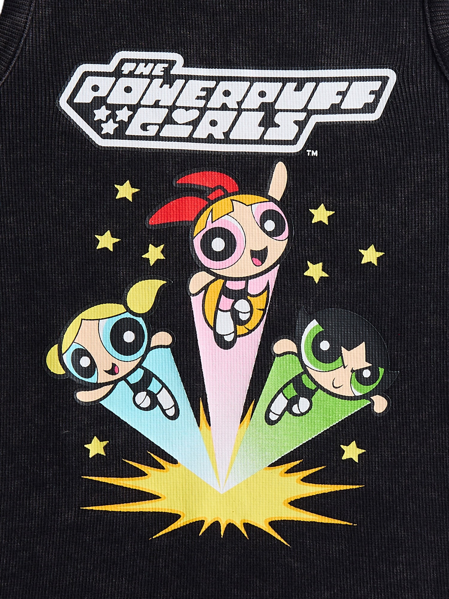 The Powerpuff Girls Girls To the Rescue Mineral Wash Graphic Tank Top, Sizes 4-16