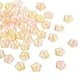 thumbnail image 1 of Uxcell Perlas de Flor de Vidrio Aleatorias Transparentes Perlas de Hibisco Amarillo/Rosa, 1 of 6