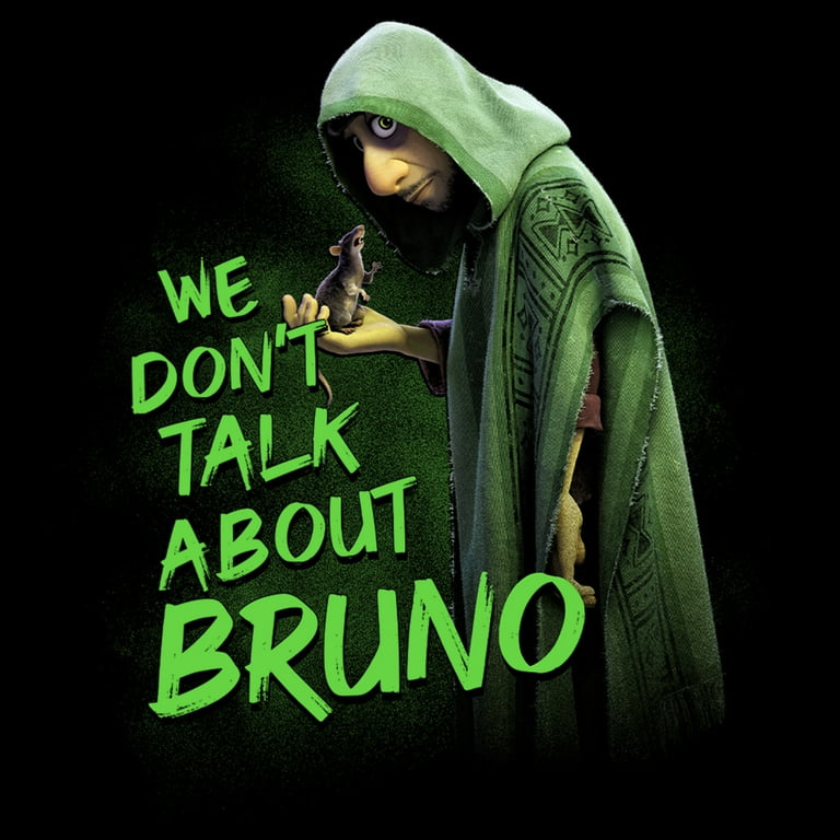 Men's Encanto We Don't Talk About Bruno Sweatshirt Black